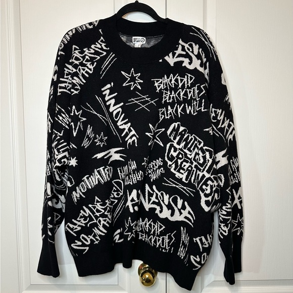 Target X Robin Lewallen Black History Month Graffiti oversized sweater - Picture 2 of 12